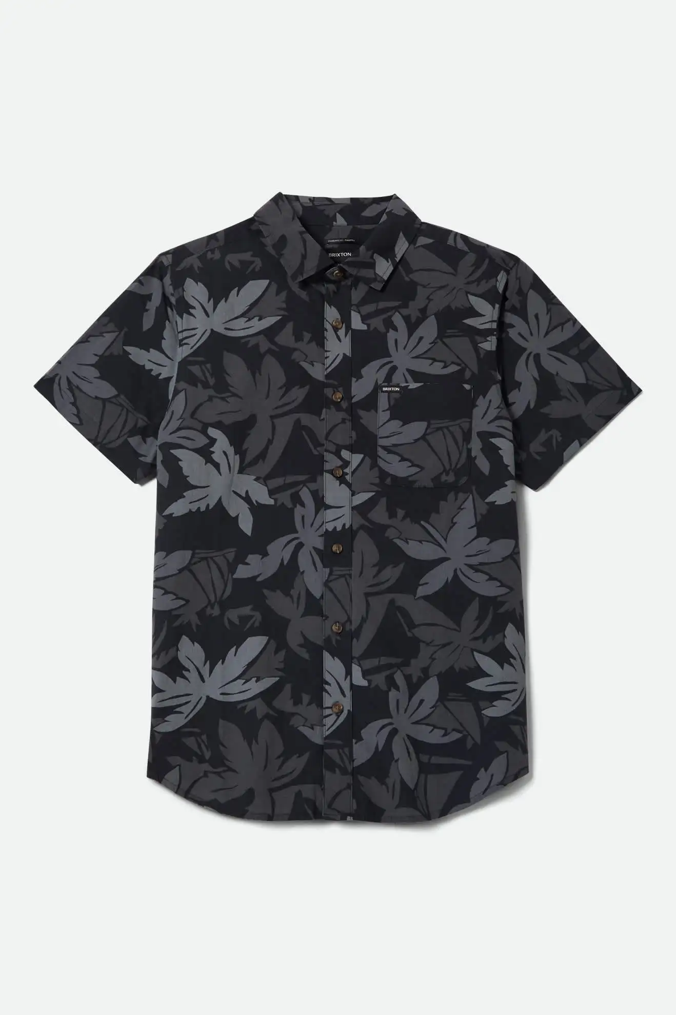 Brixton Mens Woven Charter Print