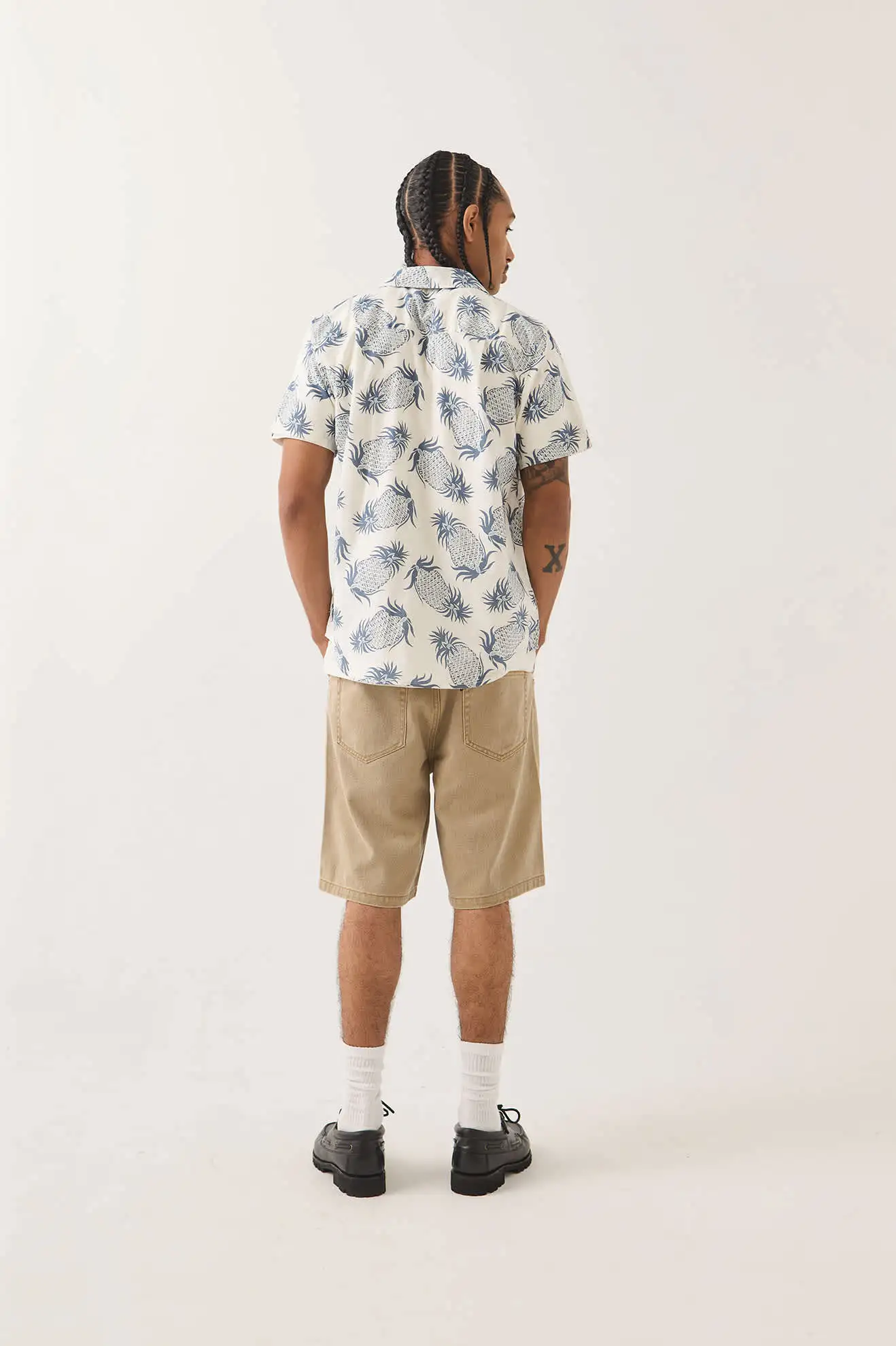 Brixton Mens Woven Charter Print - Image 23