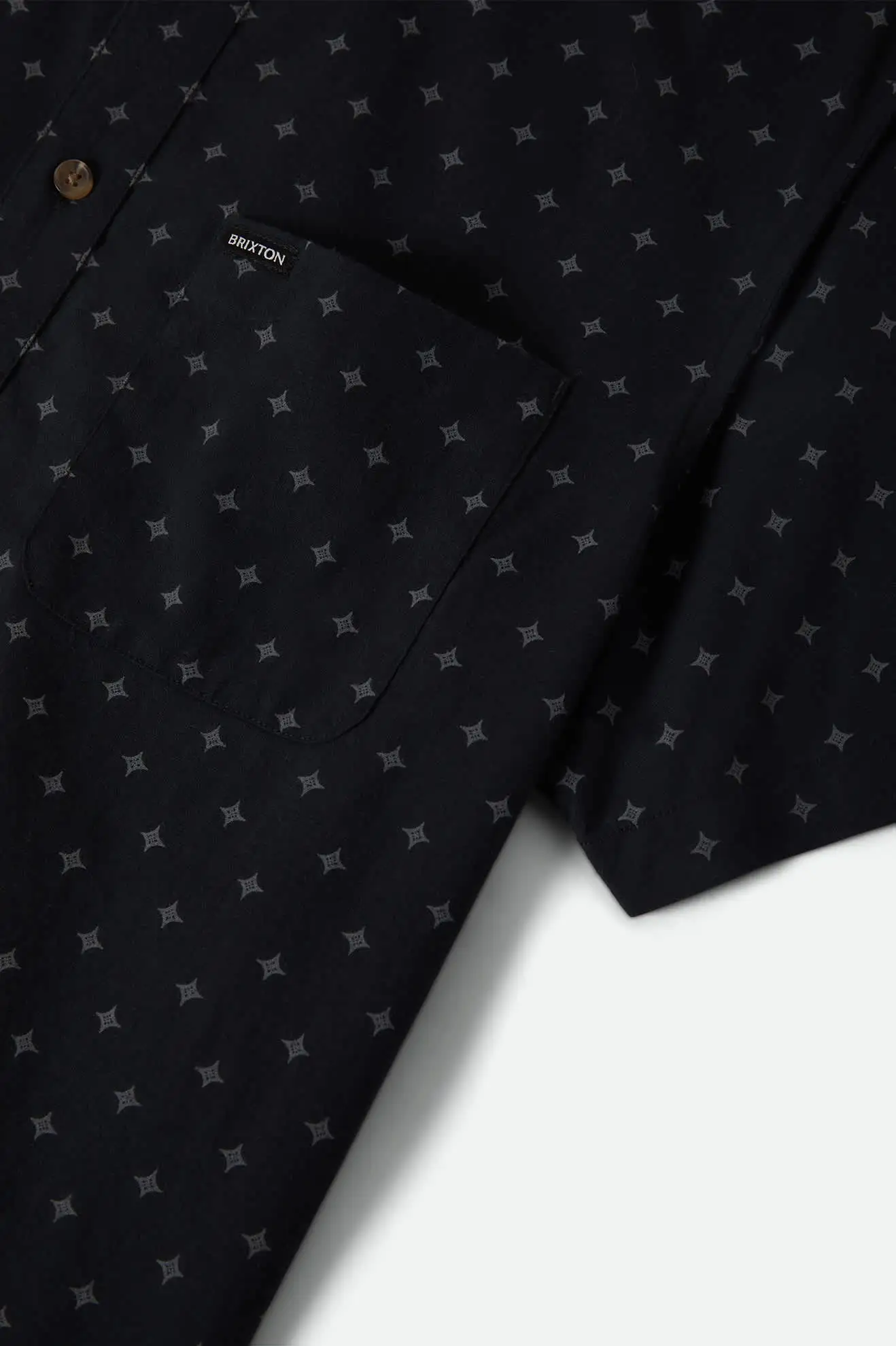 Brixton Mens Woven Charter Print - Image 7