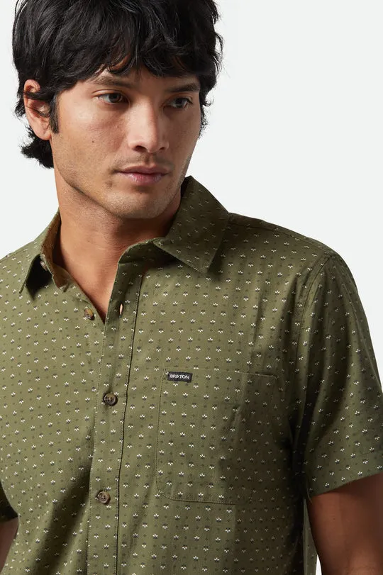 Brixton Mens Woven Charter Print - Image 11