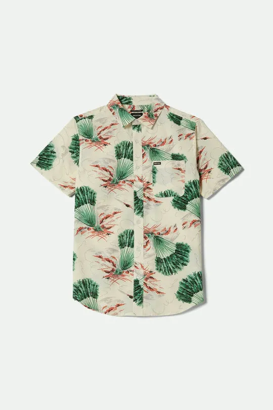 Brixton Mens Woven Charter Print - Image 29