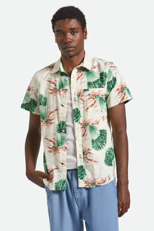 Brixton Mens Woven Charter Print - Image 30