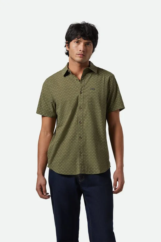 Brixton Mens Woven Charter Print - Image 8
