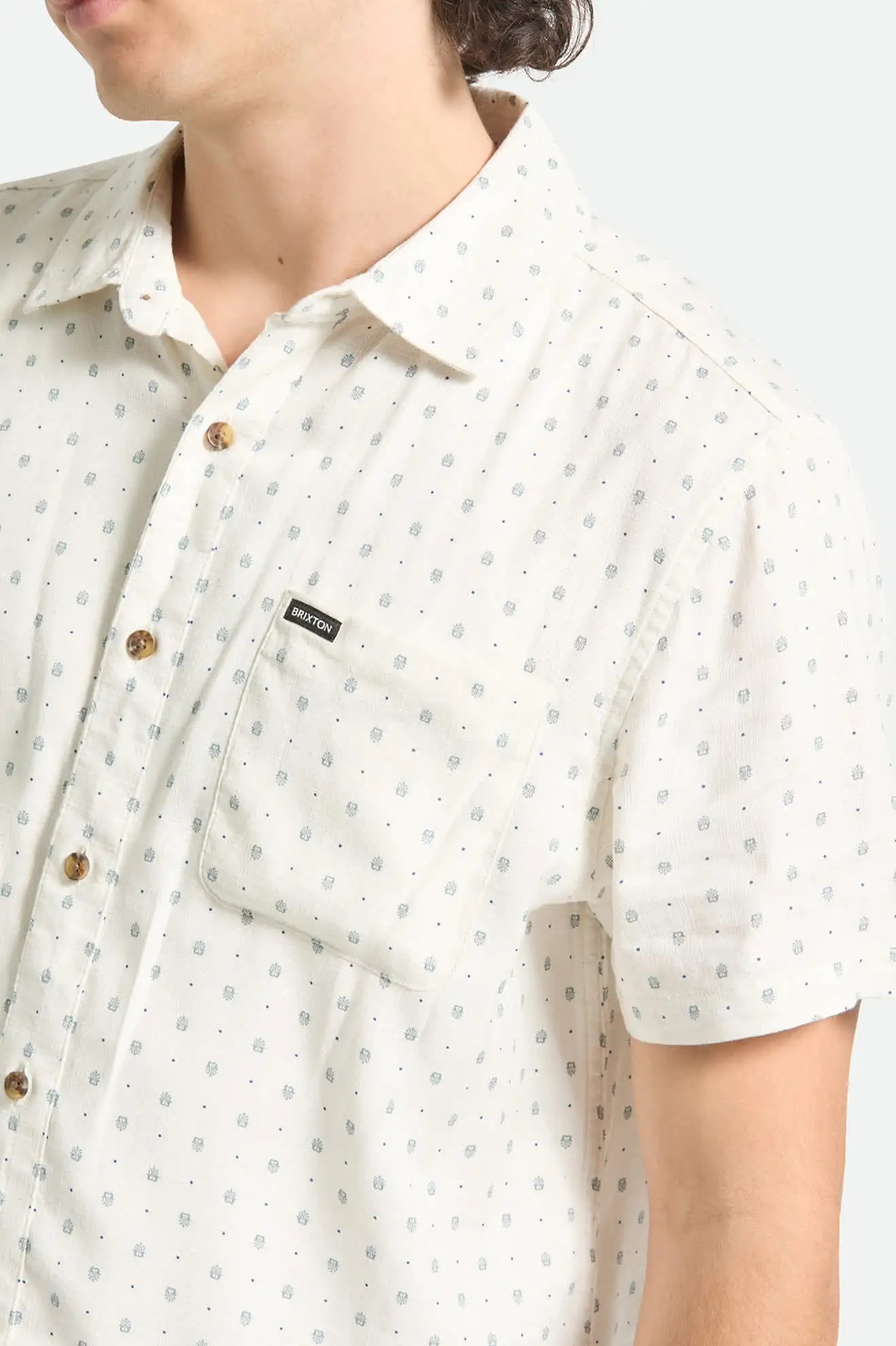 Brixton Mens Woven Charter Slub - Image 8