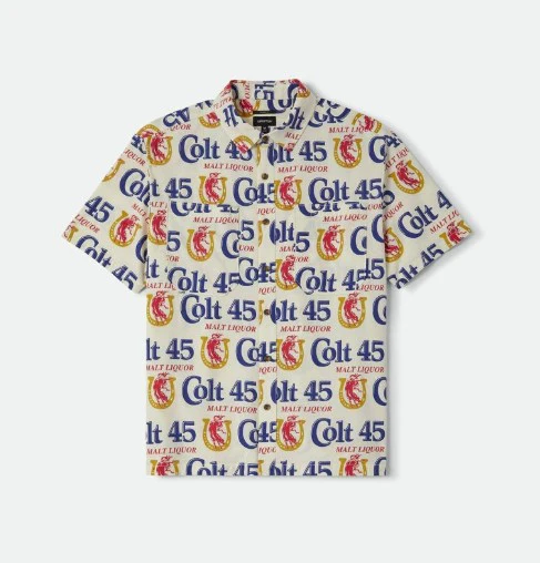 Brixton Mens Woven Colt 45 X Brixton