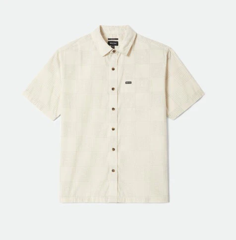 Brixton Mens Woven Cru Print