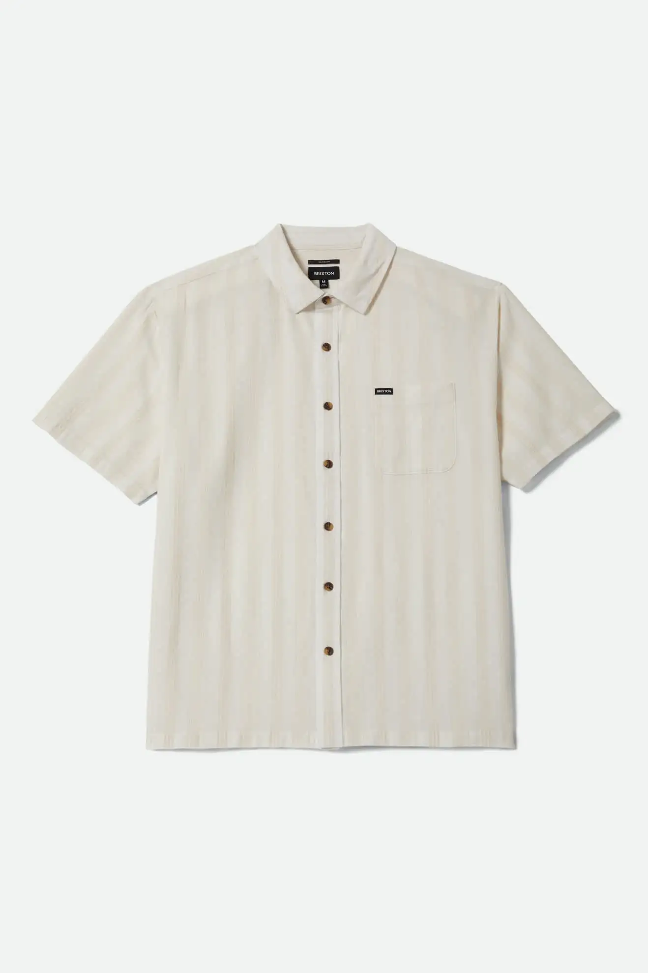 Brixton Mens Woven Cru Stripped Dobby