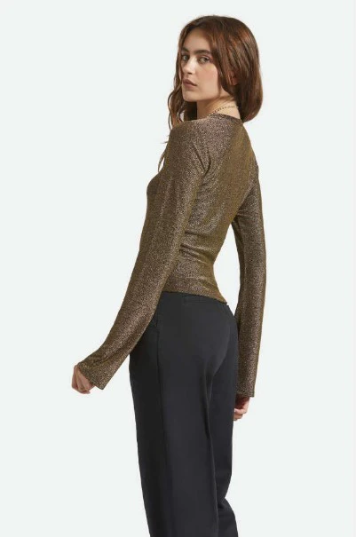 Brixton Womens Shirt Dolly Slim Knit Tee - Image 12