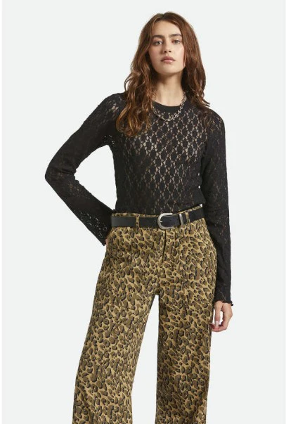 Brixton Womens Shirt Dolly Slim Knit Tee - Image 4