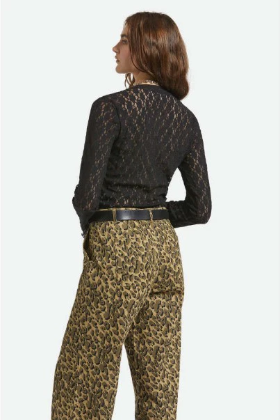 Brixton Womens Shirt Dolly Slim Knit Tee - Image 5