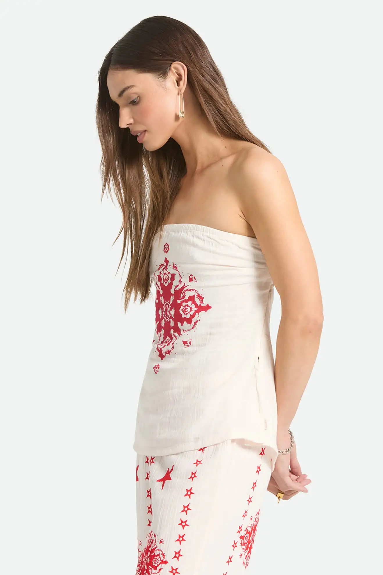Brixton Womens Shirt The Lola Tube Top - Image 2