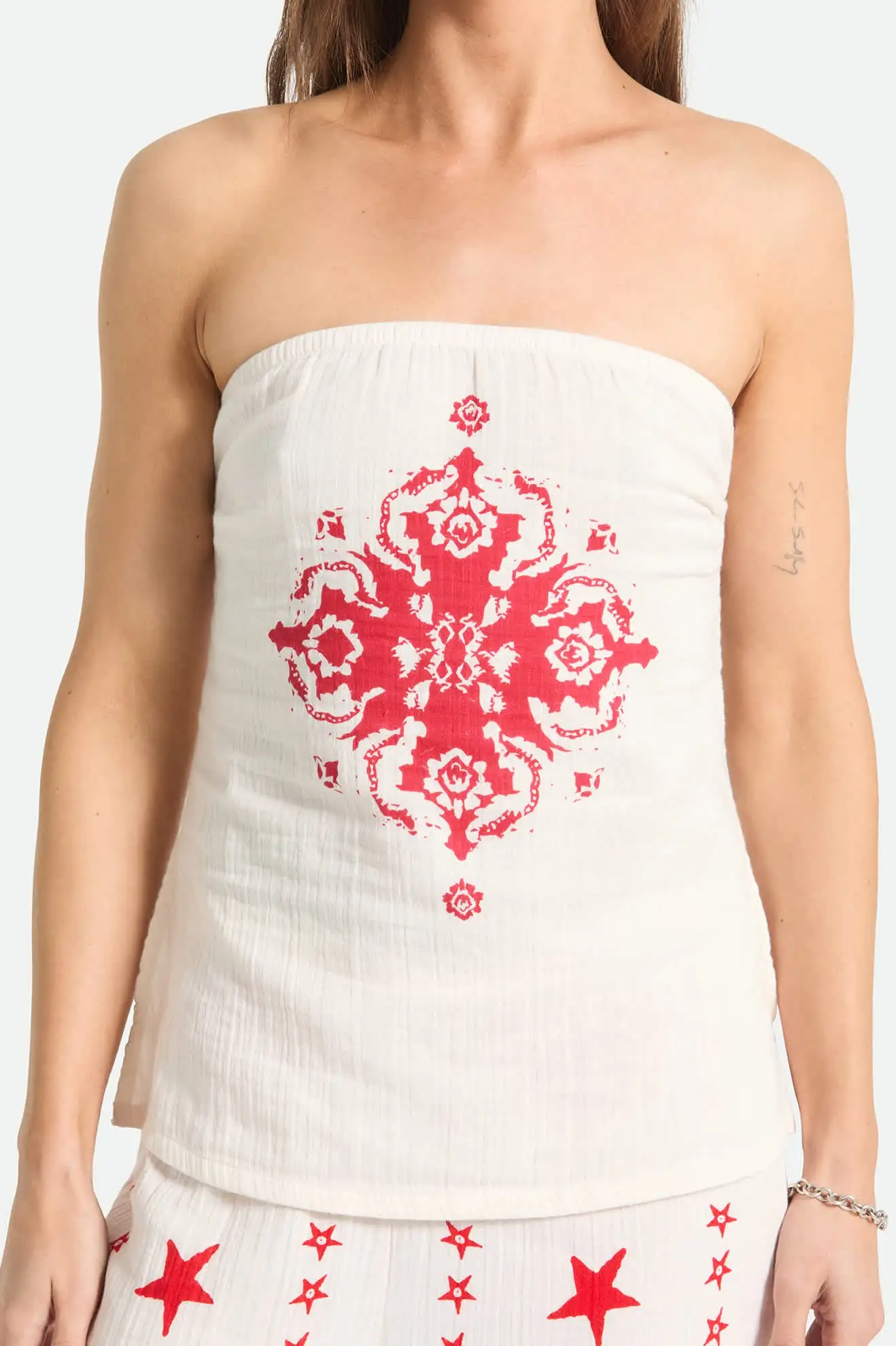 Brixton Womens Shirt The Lola Tube Top - Image 3
