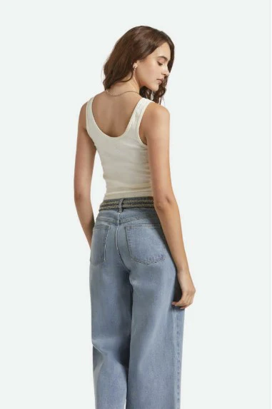 Brixton Womens Tank Top Pointelle Slim Fit - Image 10