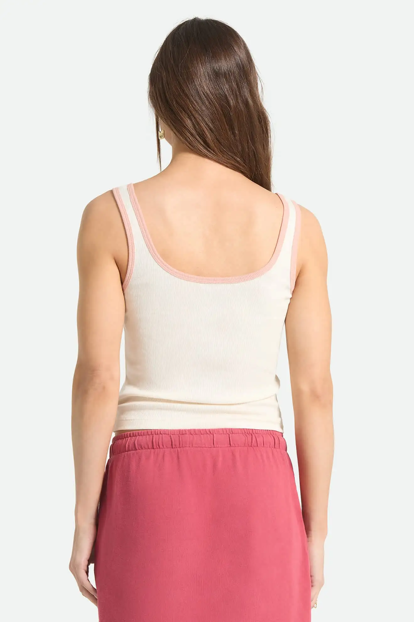 Brixton Womens Tank Top Ringer Organic A-Tank - Image 3