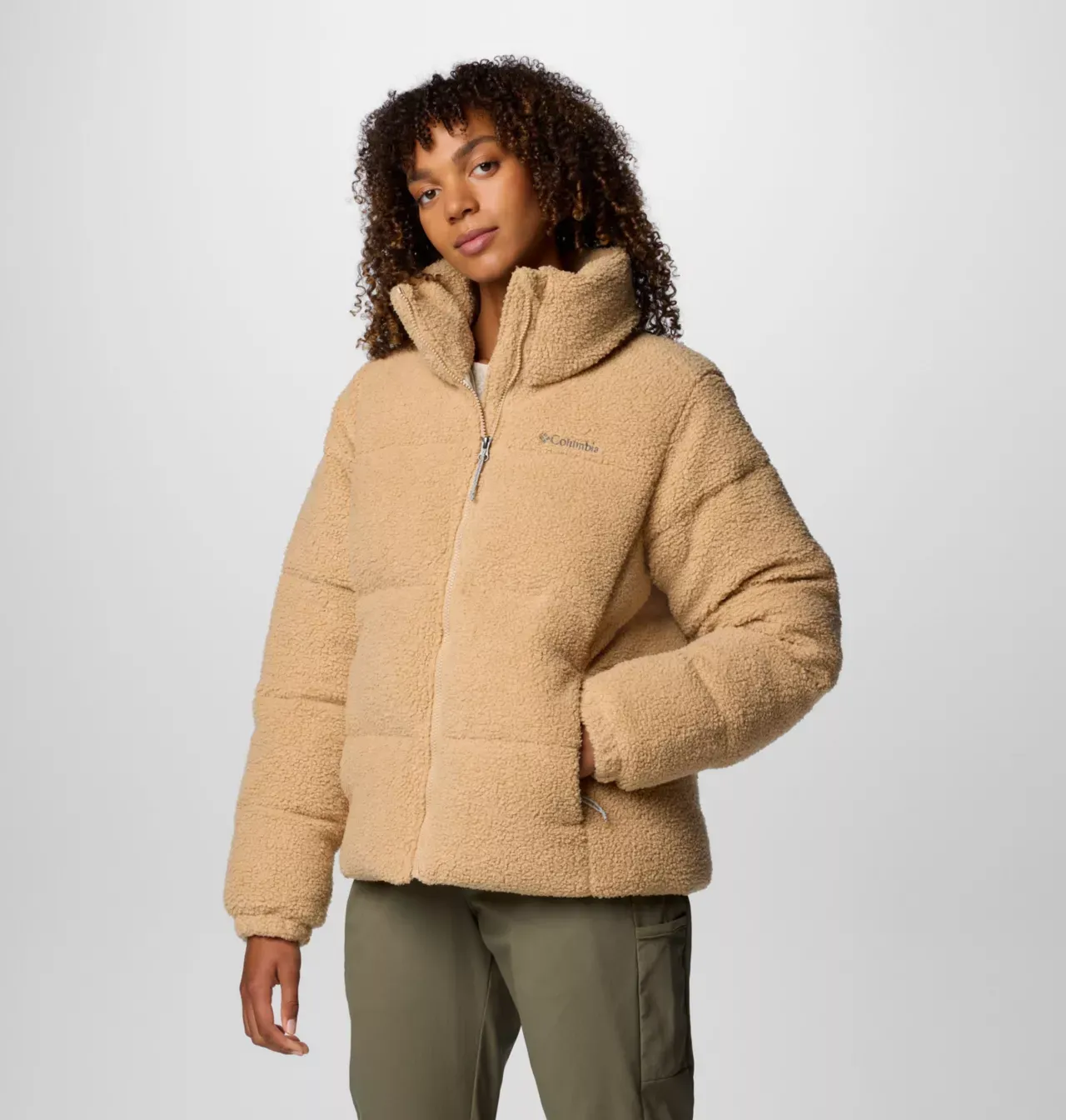 Columbia Womens Jacket Puffect Sherpa - Image 3