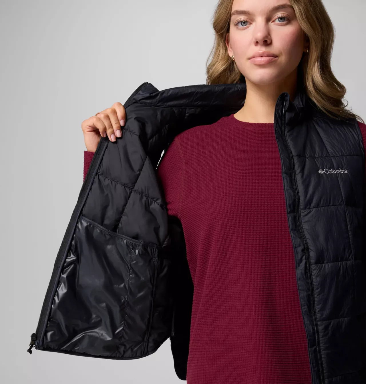 Columbia Womens Jacket Sienna Hill Quilted Vest - Image 5