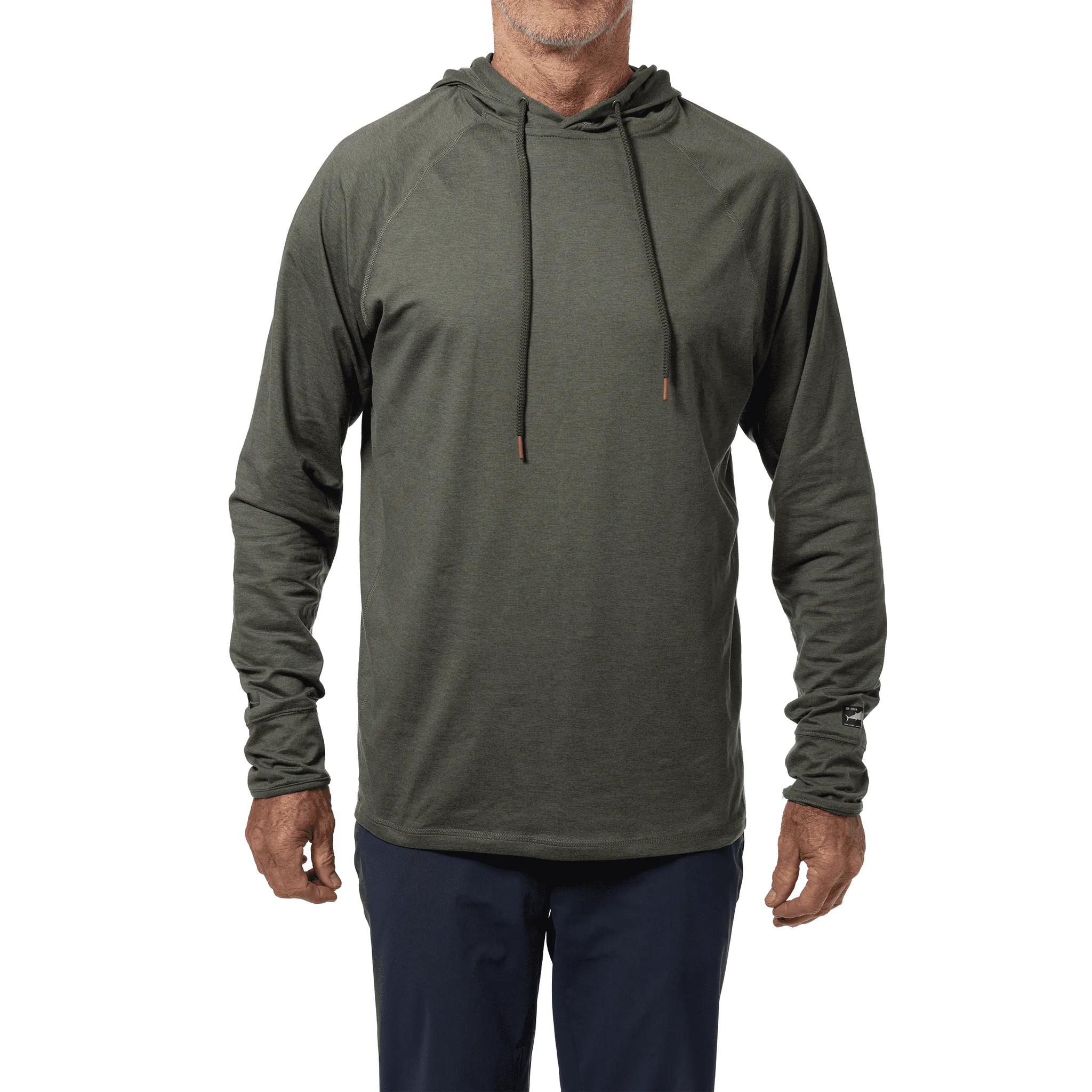 COVA Mens Shirt Undercover Long Sleeve Hoodie - Image 3