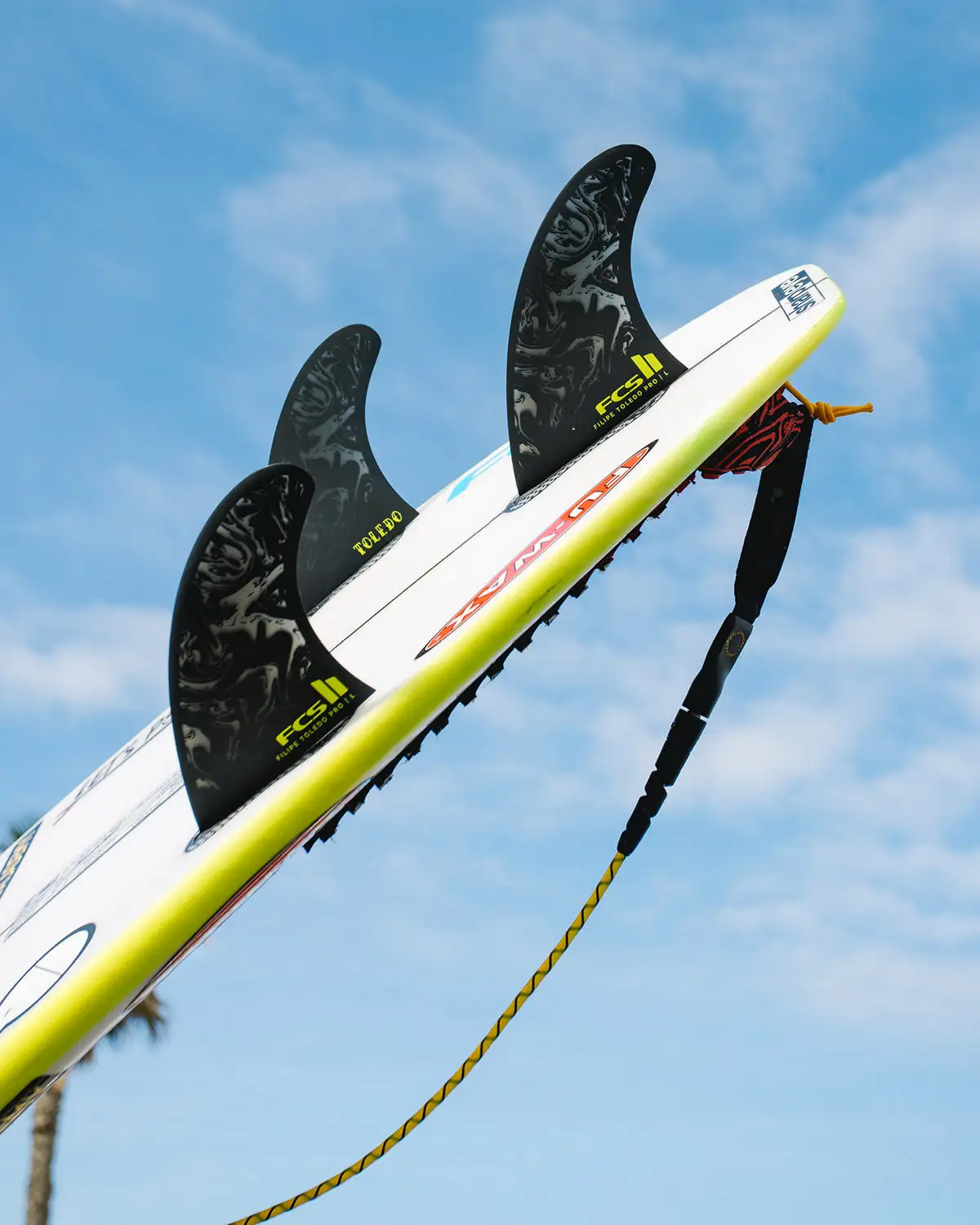 FCS Surfboard Fins FCS II Filipe Toledo PG Pro Tri Fin Set - Image 4