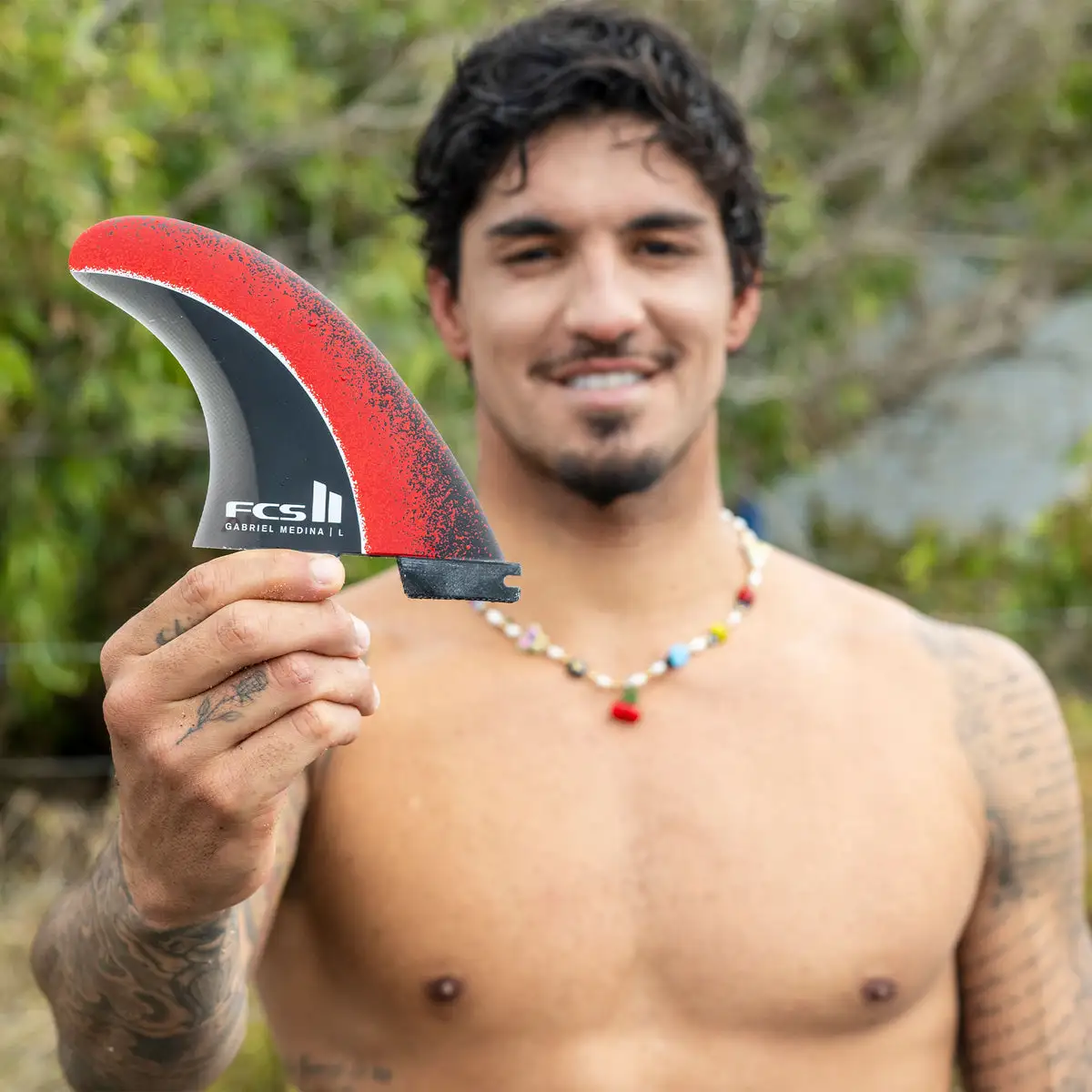 FCS Surfboard Fins FCS II Gabriel Medina Signature Tri Fin Set - Image 3