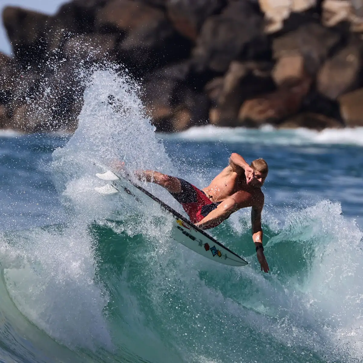 FCS Surfboard Fins FCS II Mick Fanning Twin + 1 - Image 12