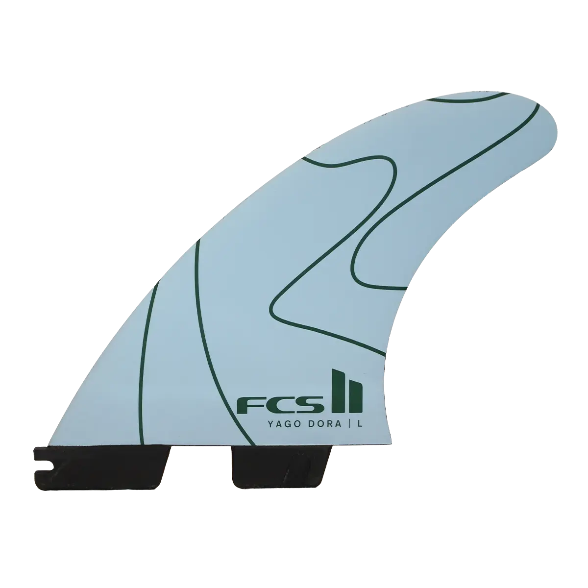 FCS Surfboard Fins FCS II Yago Dora Signature PC Tri Fin Set - Image 5