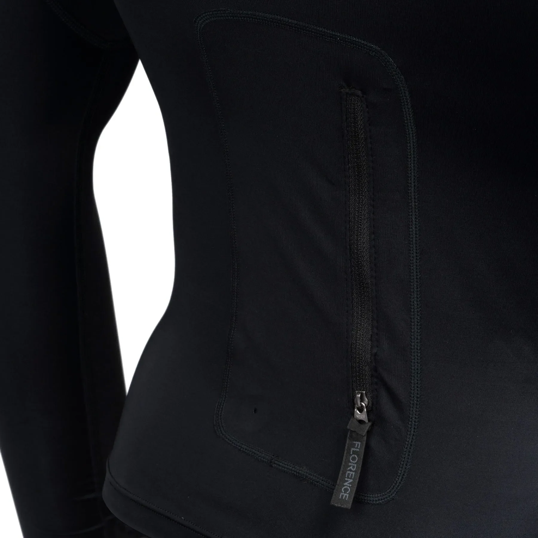 Florence Marine X Mens Rashguard Long Sleeve Utility Pocket Hooded - Image 3