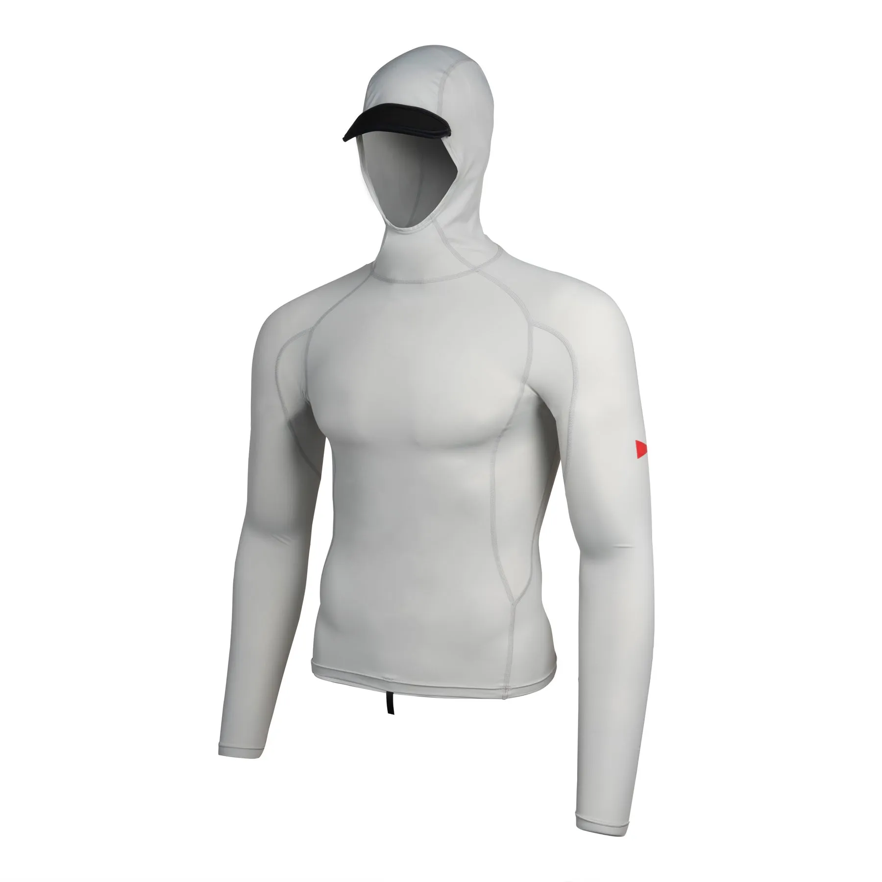 Florence Marine X Mens Rashguard Long Sleeve Utility Pocket Hooded - Image 4