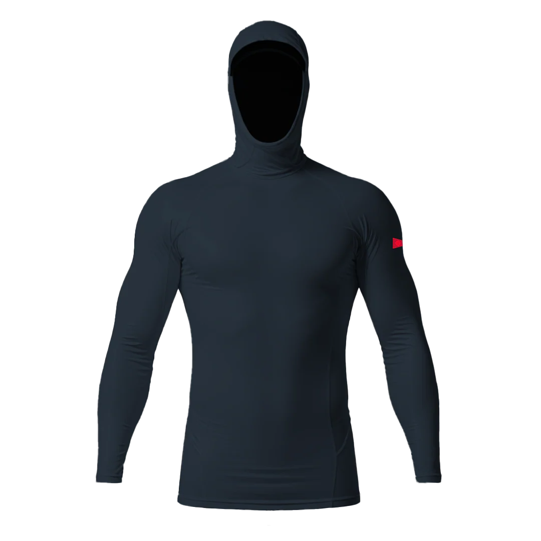 Florence Marine X Mens Rashguard Windshield Long Sleeve Hooded 2.0 - Image 6