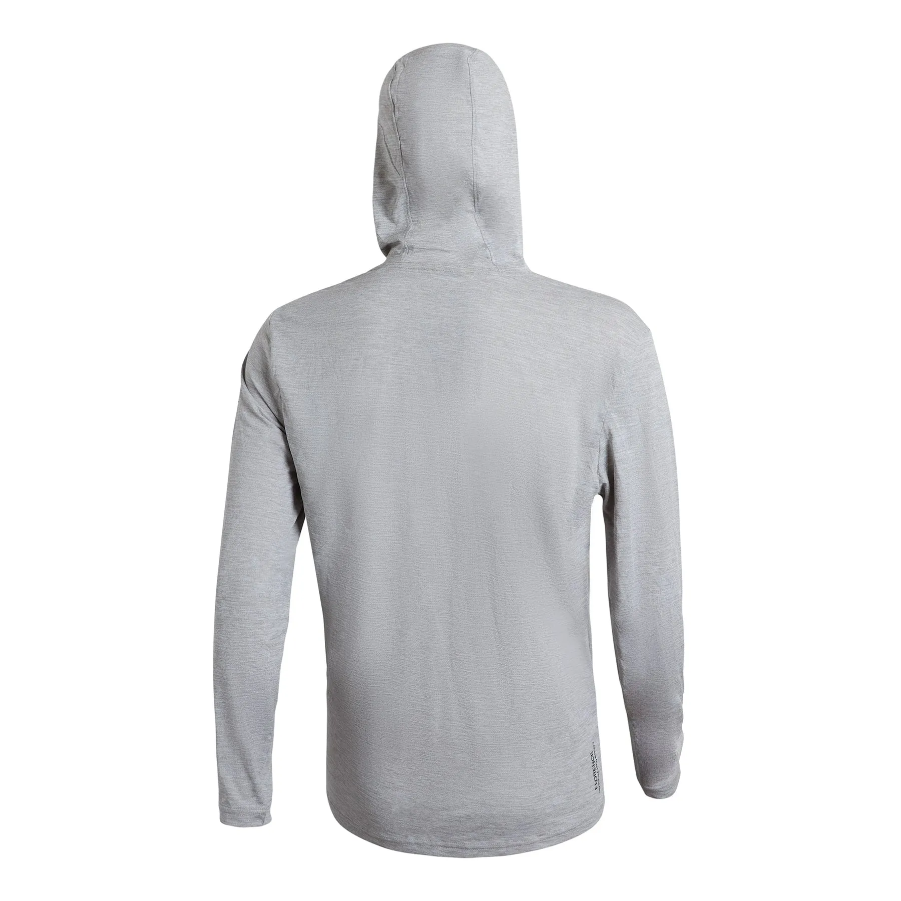 Florence Marine X Mens Shirt Airtex Long Sleeve Hooded - Image 2