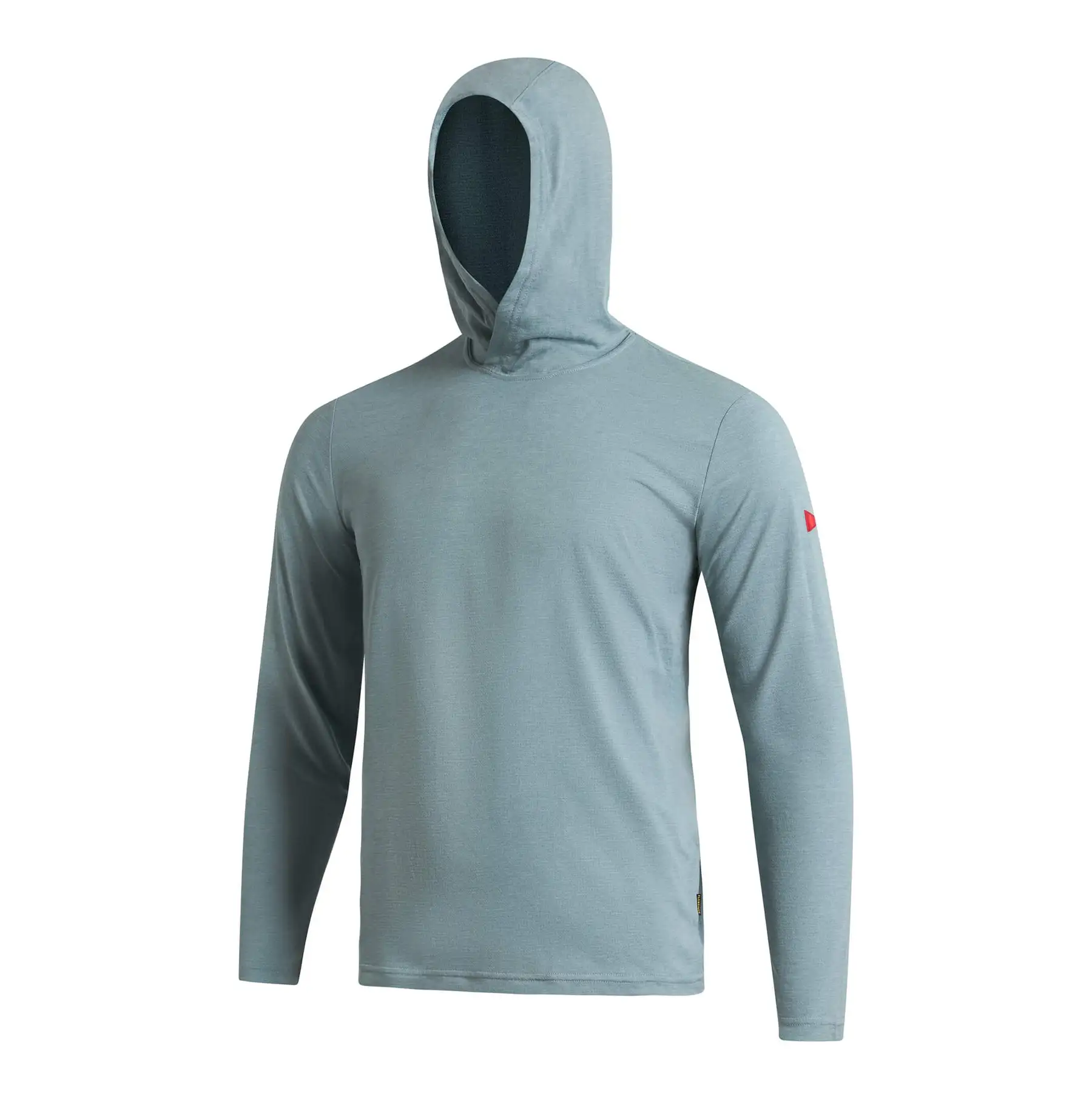 Florence Marine X Mens Shirt Airtex Long Sleeve Hooded - Image 8