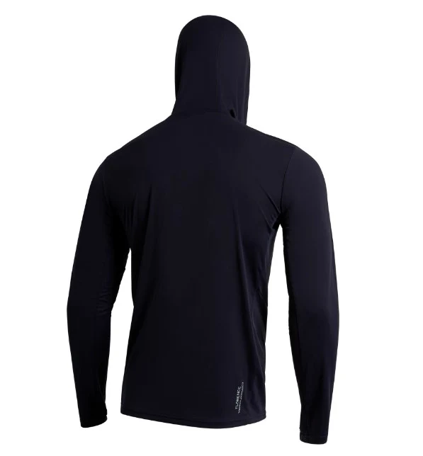 Florence Marine X Mens Shirt Sun Pro LS Crossover Hooded UPF - Image 2