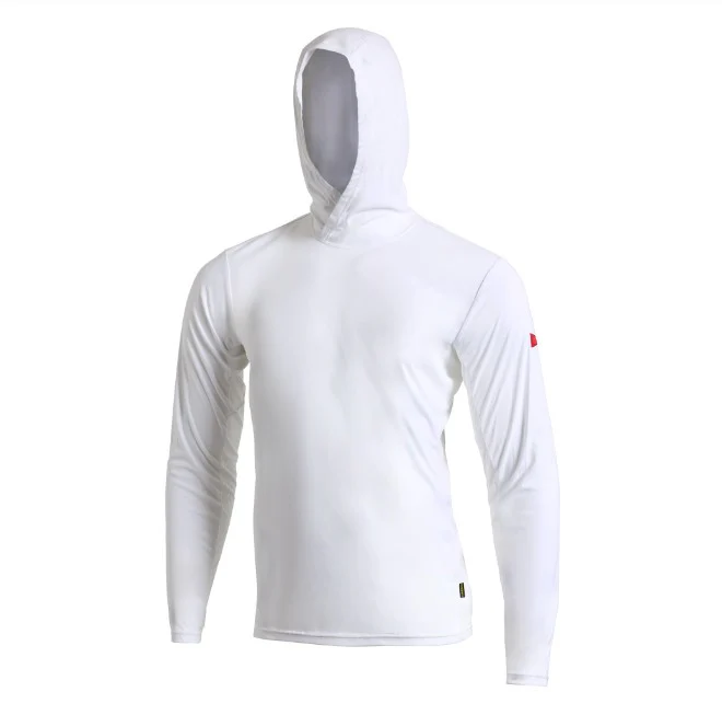 Florence Marine X Mens Shirt Sun Pro LS Crossover Hooded UPF - Image 8