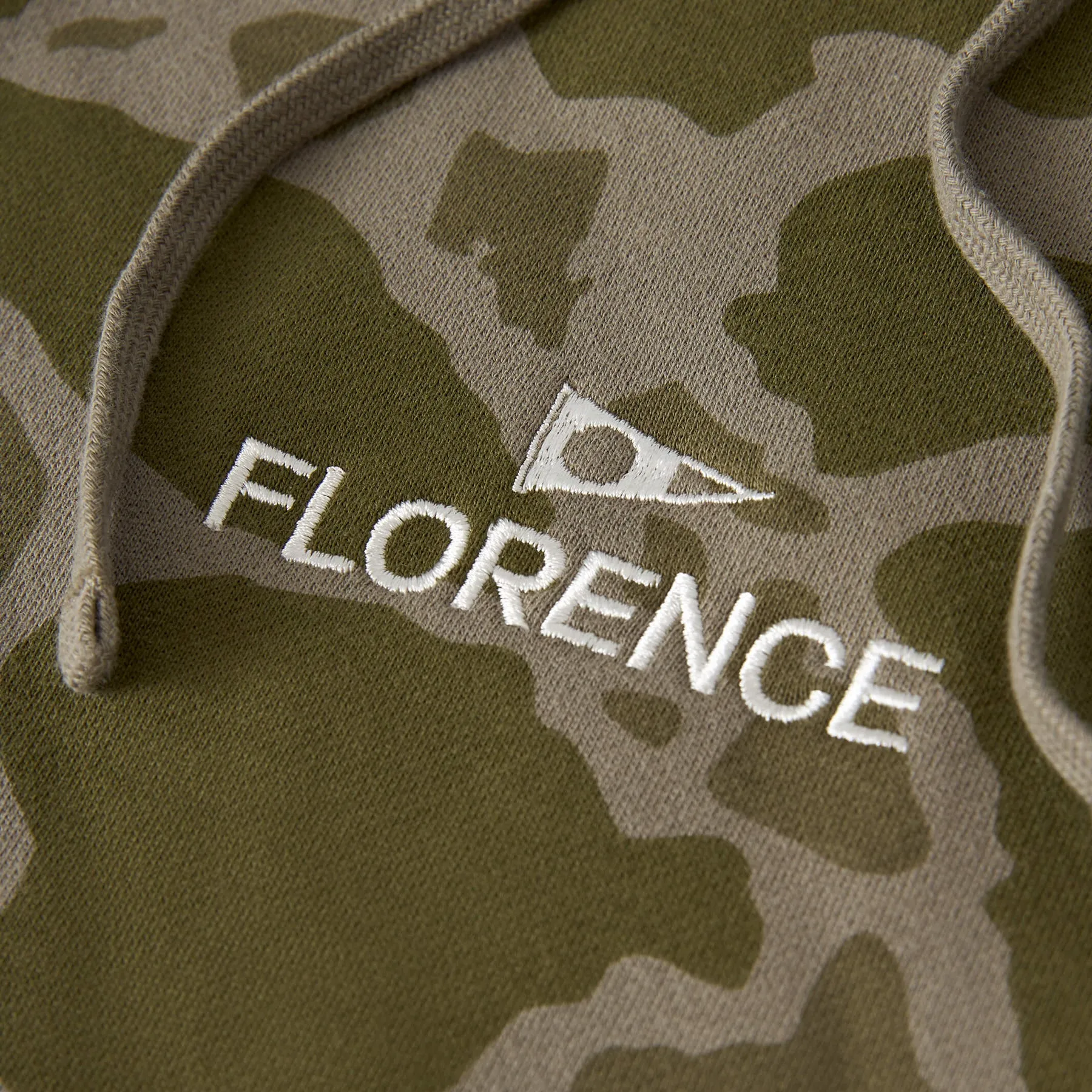 Florence Marine X Mens Sweatshirt Florence Embroidered Hoodie - Image 3