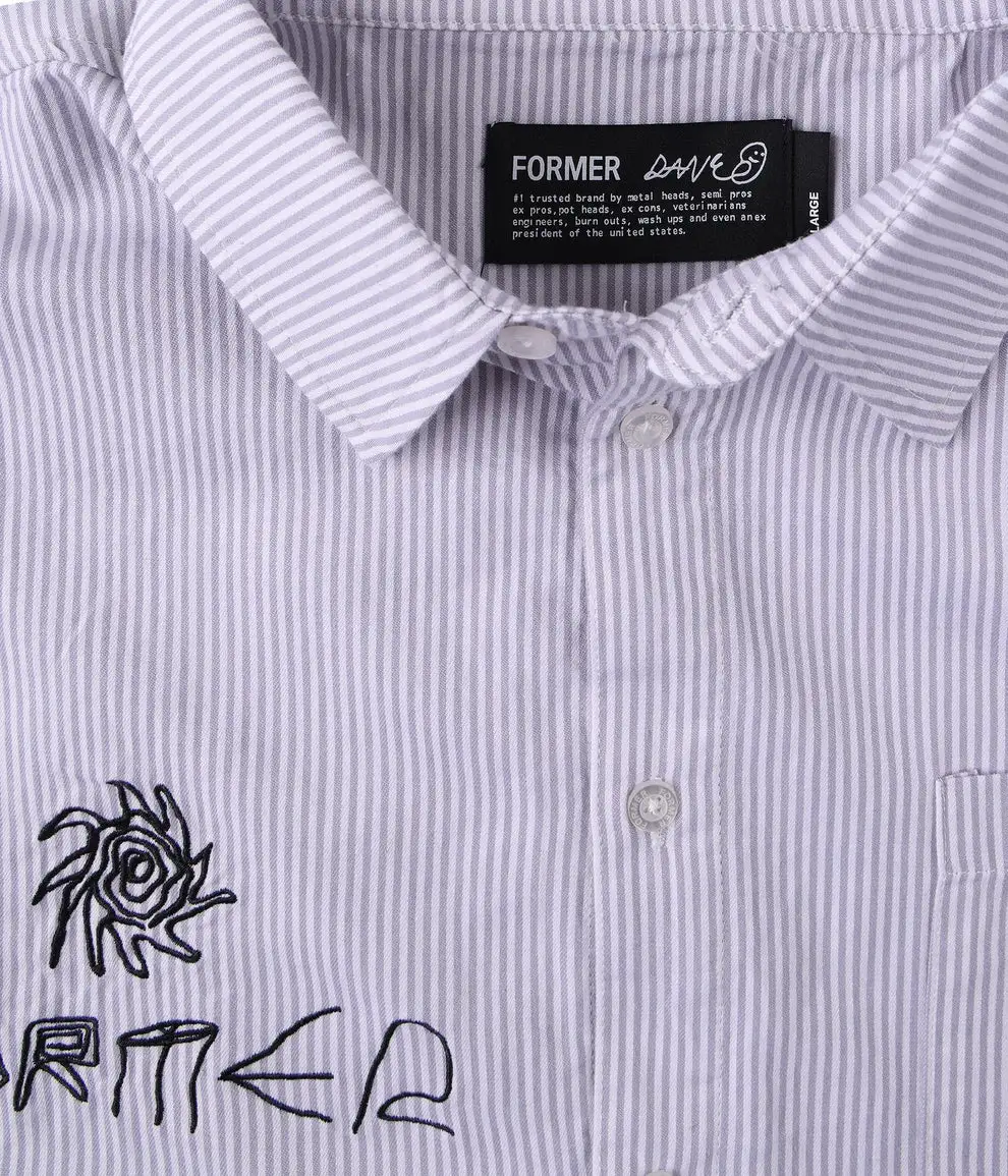 Former Mens Shirt DXD Reynolds Stripe Long Sleeve - Image 8