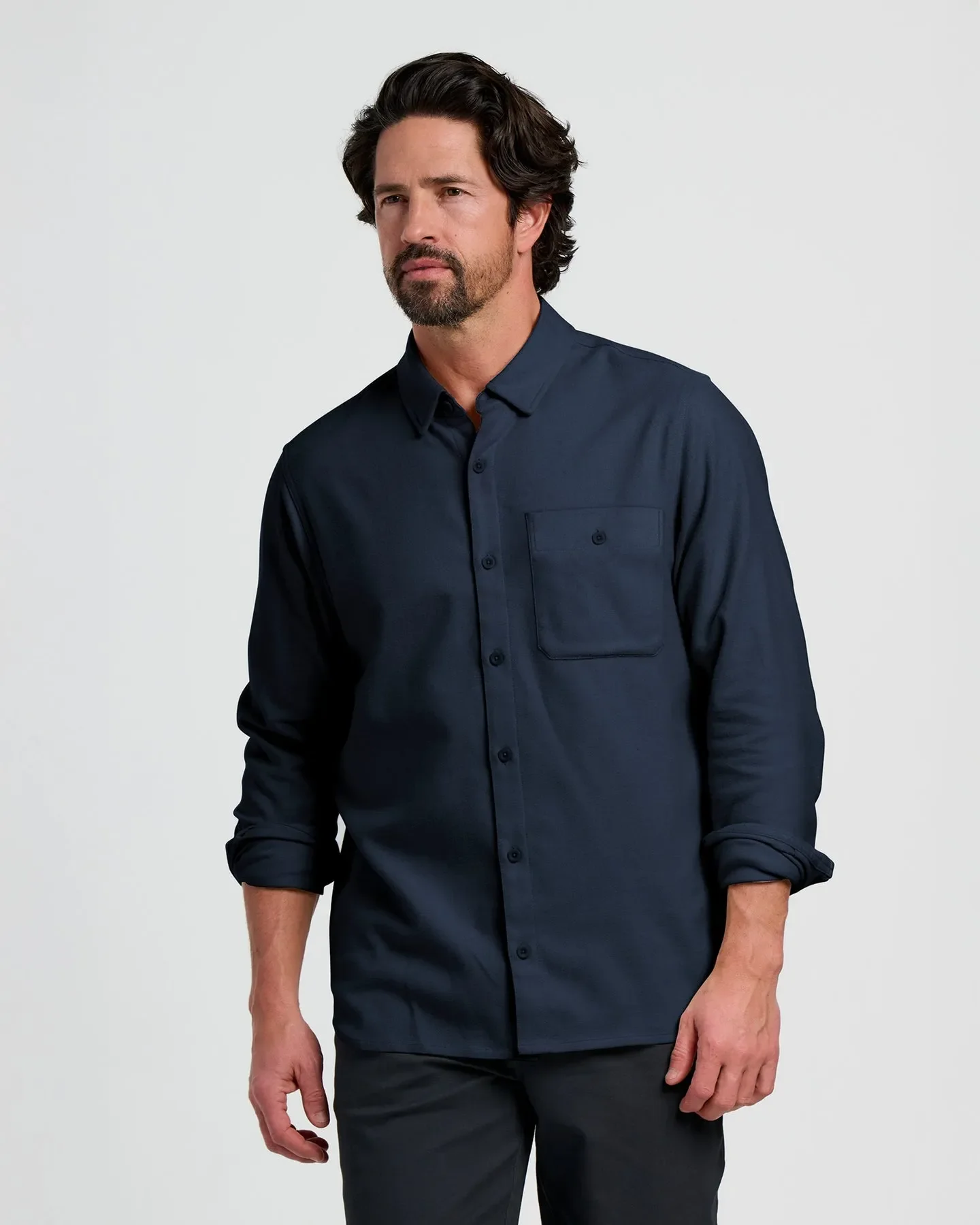 Free Fly Mens Sweatshirt Seawool Flannel - Image 2