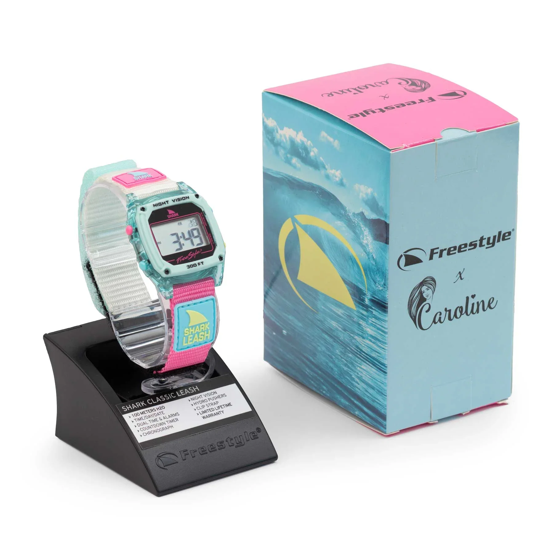 Freestyle Watch Shark Leash Caroline Marks Clear Blue Sky - Image 5