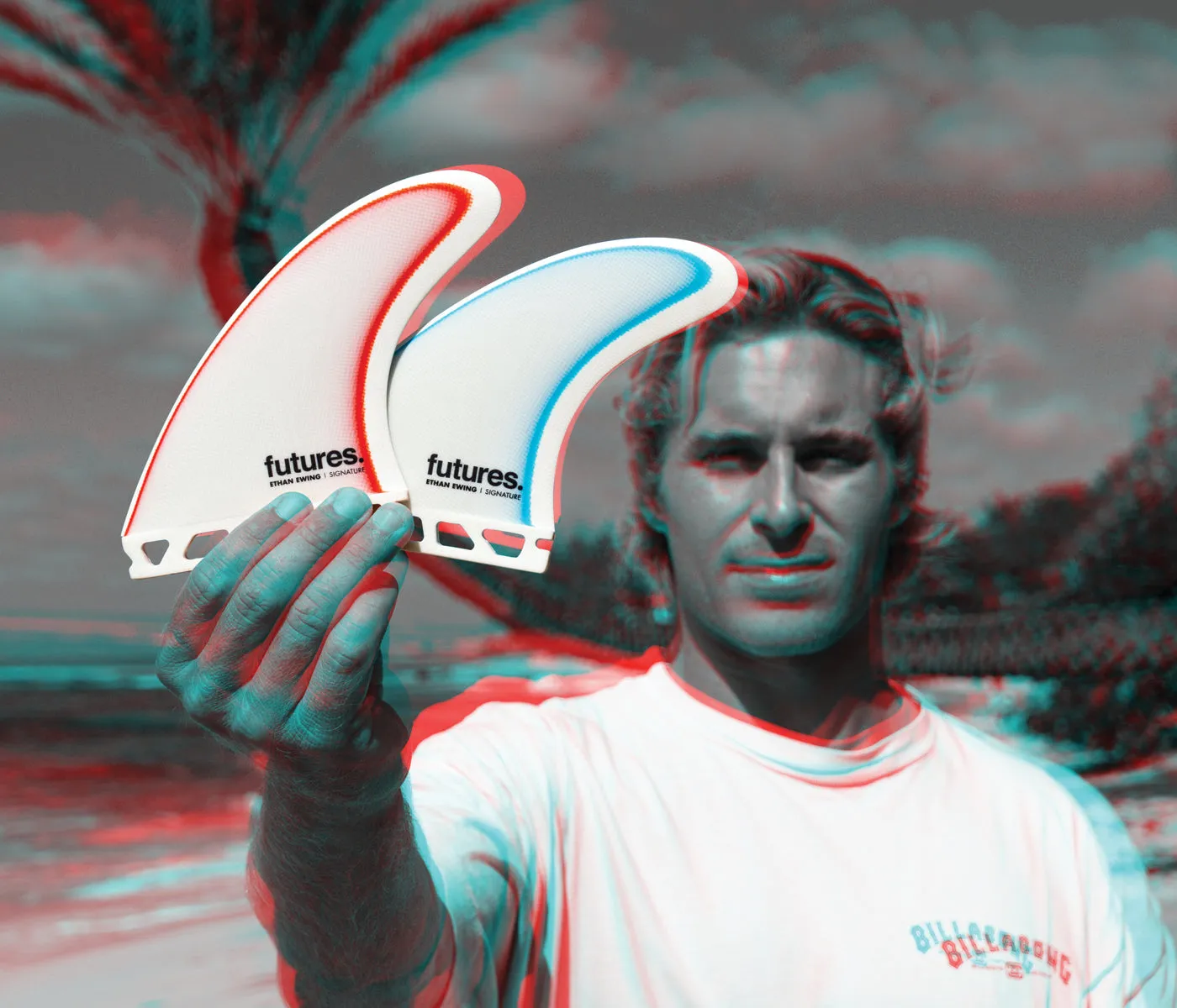 Futures Surfboard Fins Ethan Ewing Medium Thruster Fins - Image 4