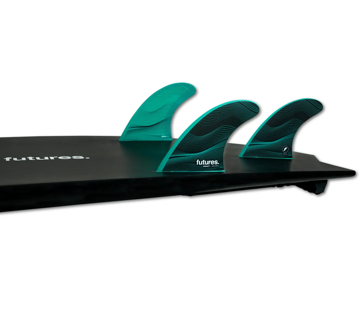 Futures Surfboard Fins F6 Legacy Series Thruster Fins - Image 2