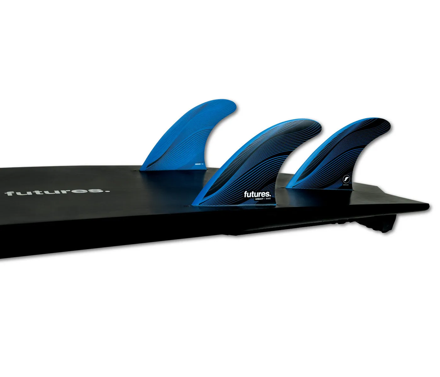 Futures Surfboard Fins R6 Legacy Series Thruster Fins - Image 2