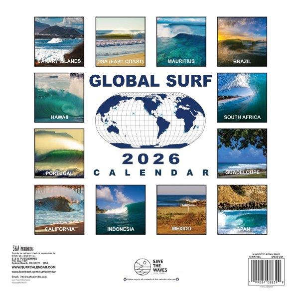 Global Surf Tide 2026 Calendar - Image 2