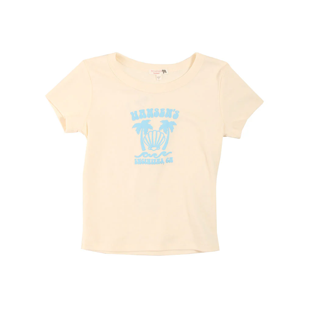 Hansen Kids Shirt Ocean Stat Puff - Image 4