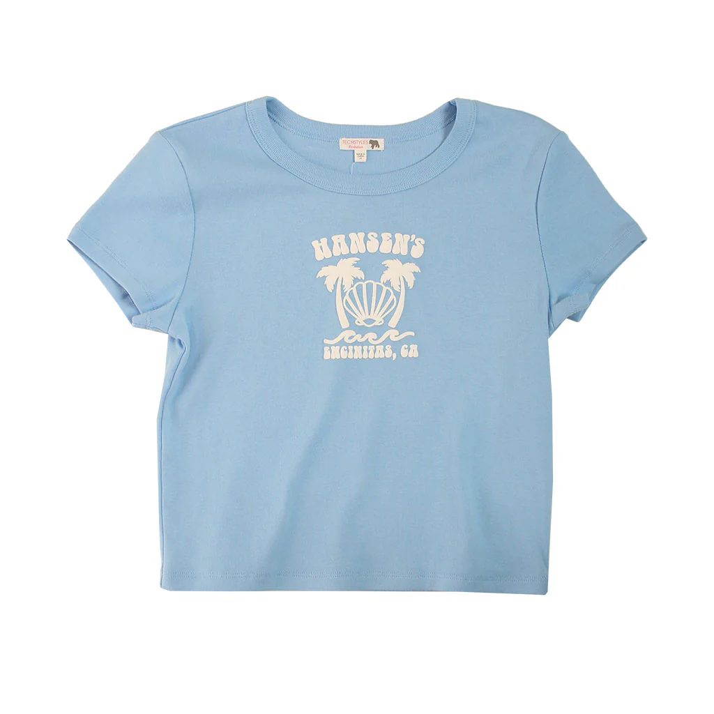 Hansen Kids Shirt Ocean Stat Puff - Image 5