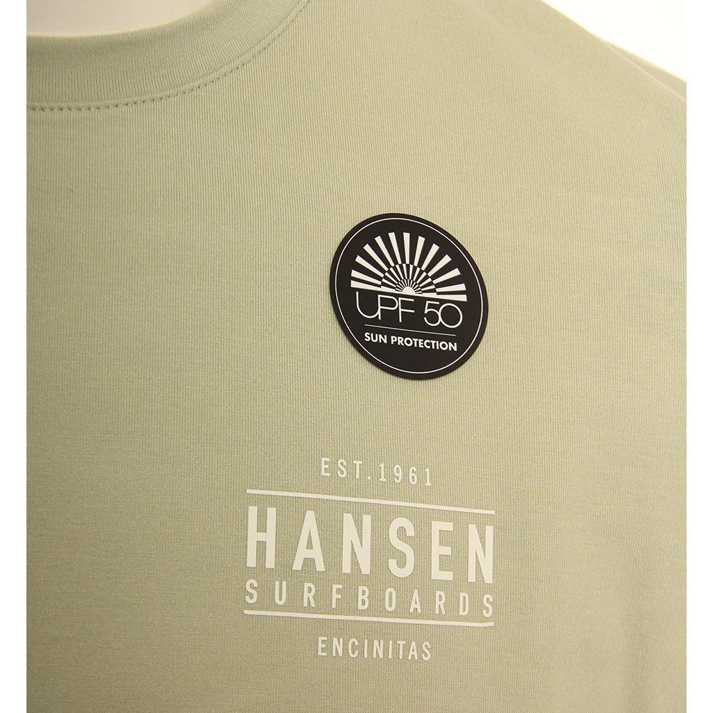 Hansen Mens Rashguard Quin SS UPF 50 Sun Shirt - Image 3