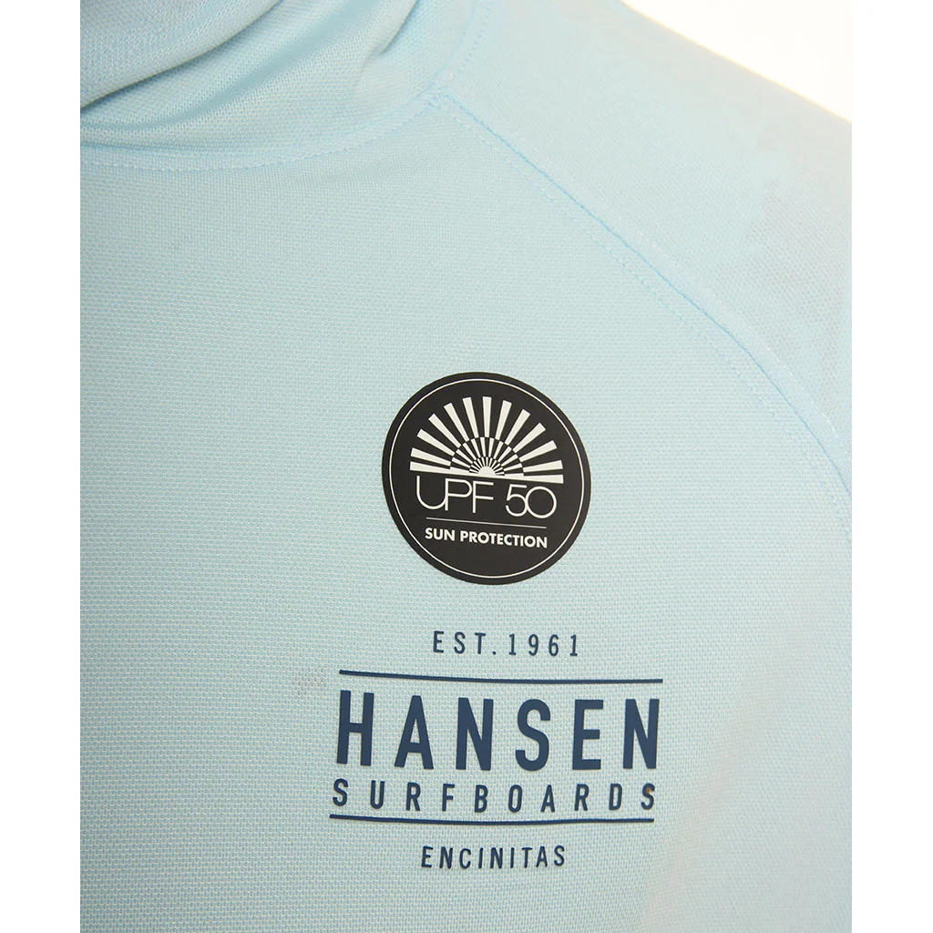 Hansen Mens Rashguard Trades Long Sleeve Hooded - Image 5