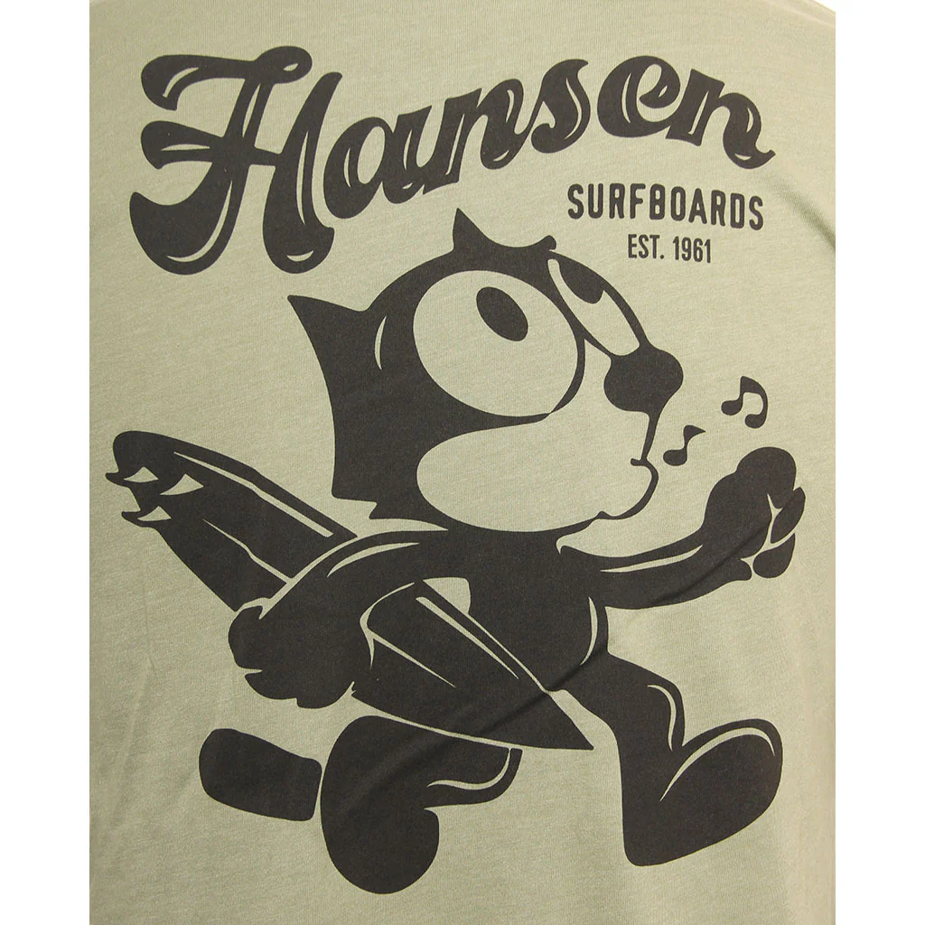 Hansen Mens Shirt Hansens Surf Cat - Image 3