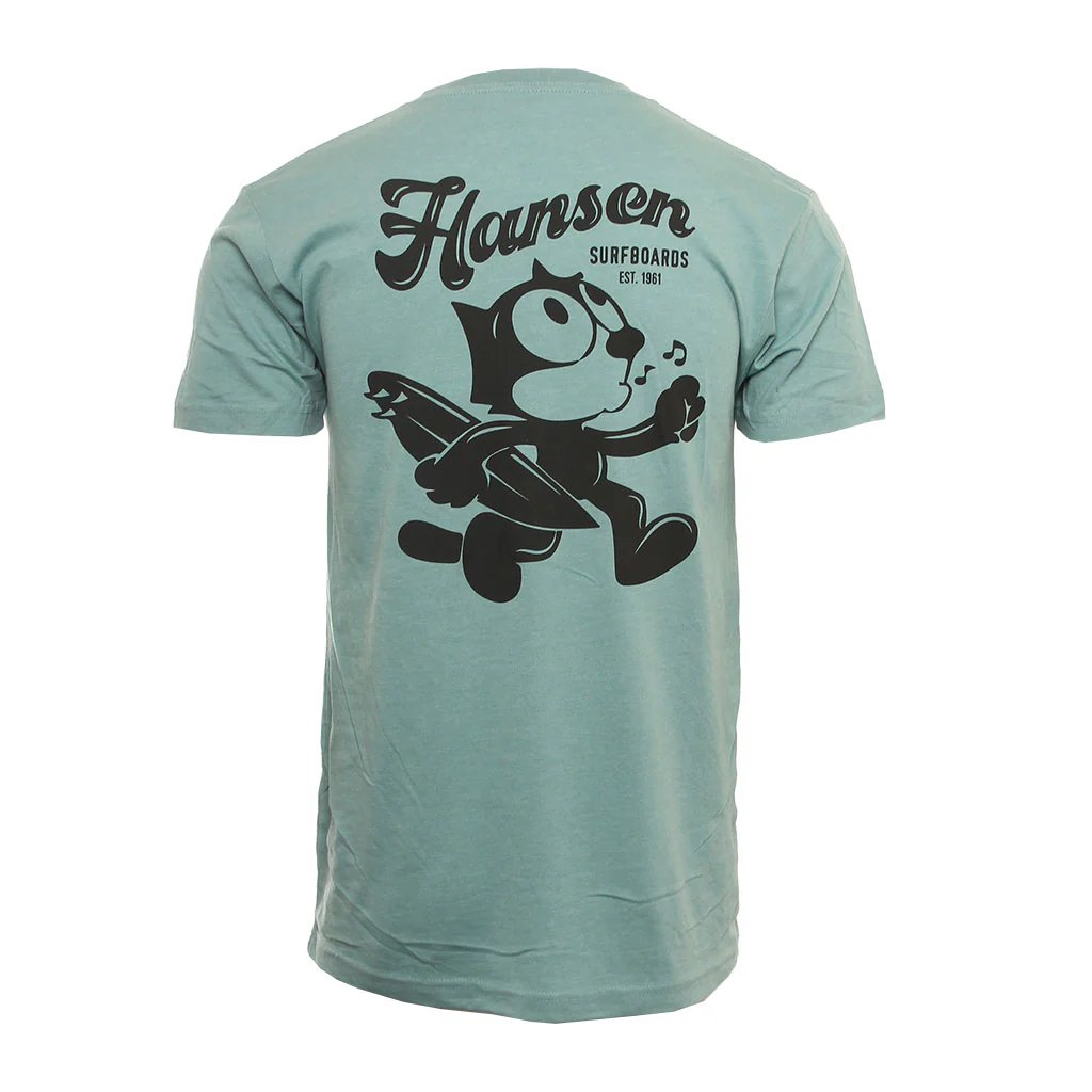 Hansen Mens Shirt Hansens Surf Cat - Image 4
