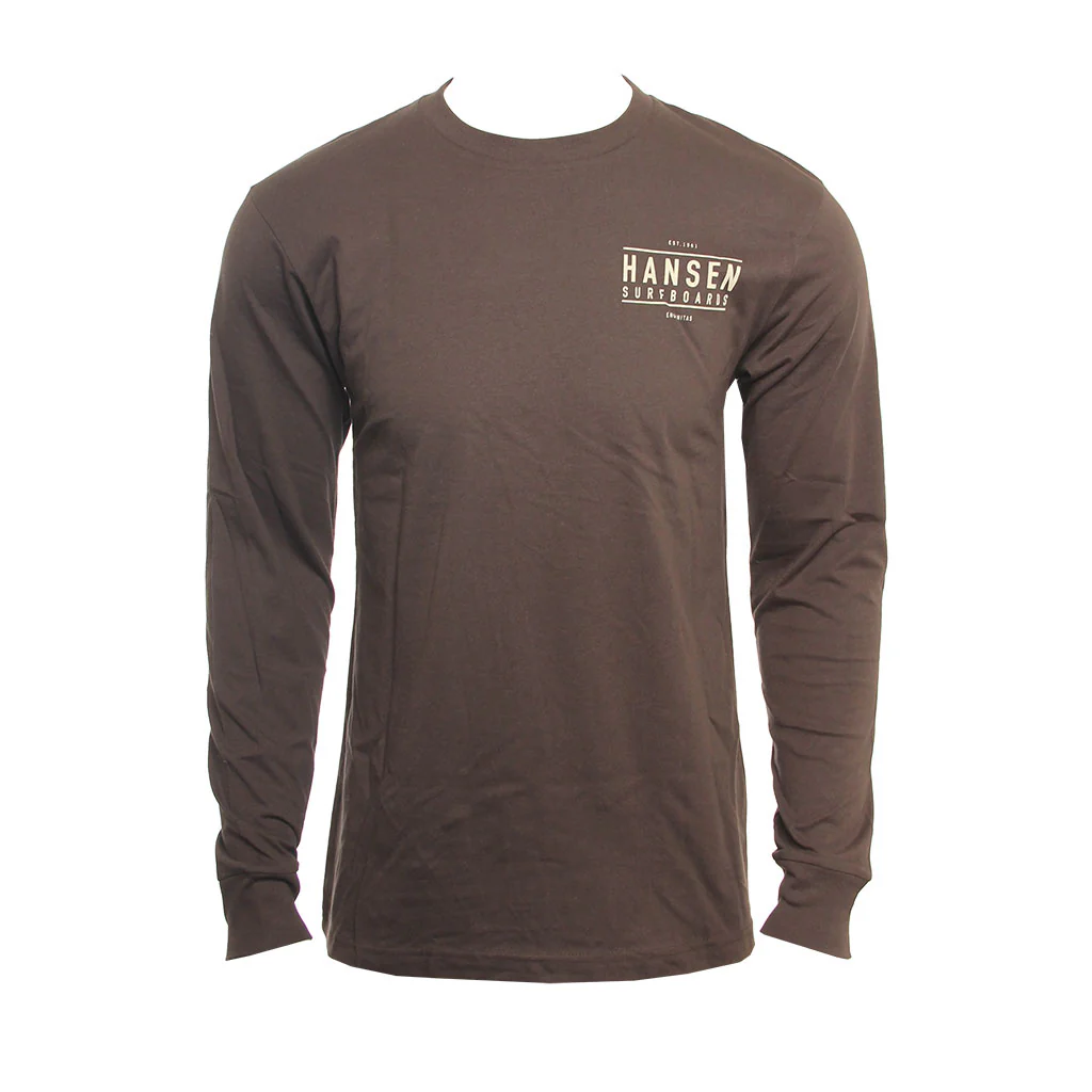 Hansen Mens Shirt San Diego Map Long Sleeve - Image 5