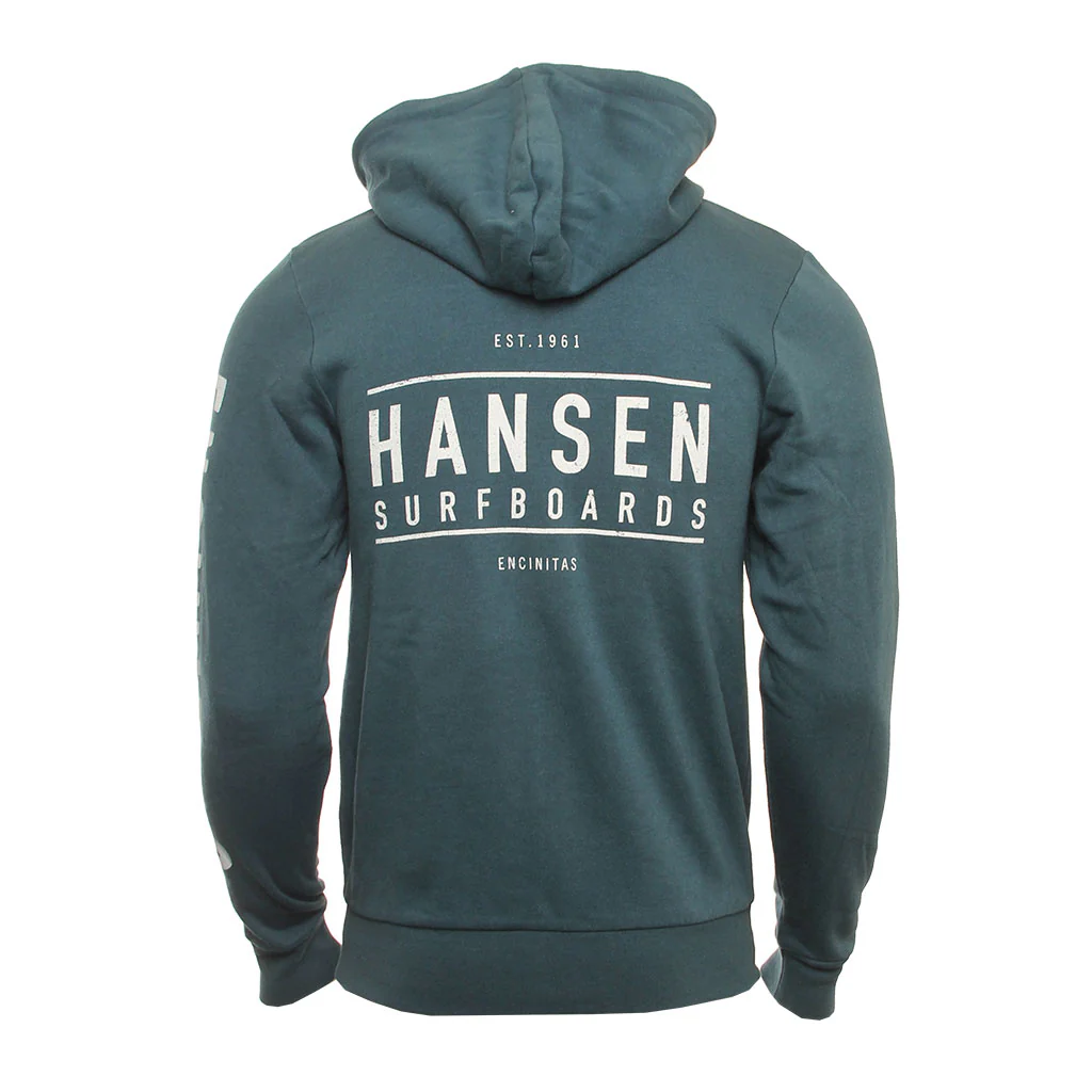 Hansen Mens Sweatshirt Box Corp Zip - Image 3