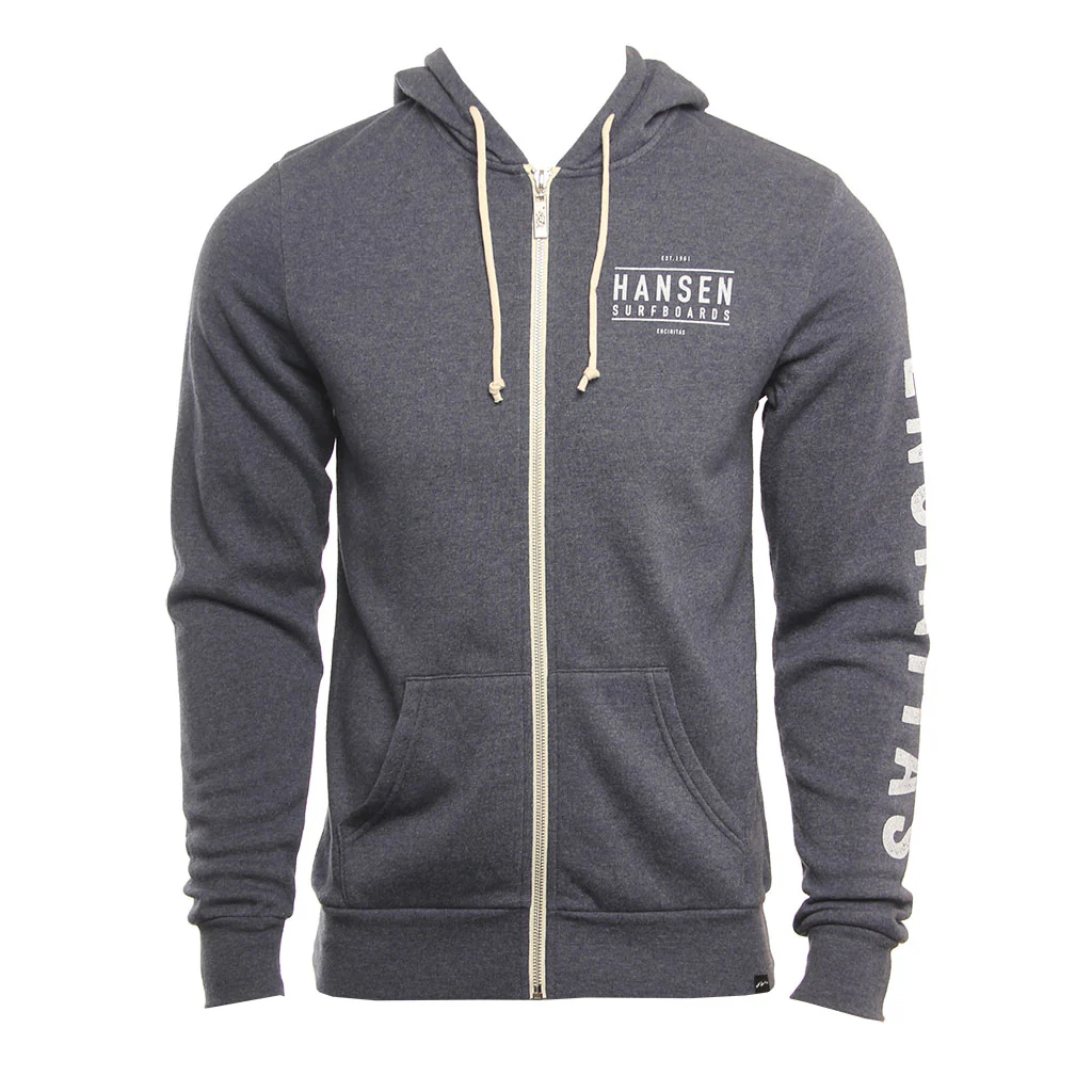 Hansen Mens Sweatshirt Box Corp Zip - Image 4