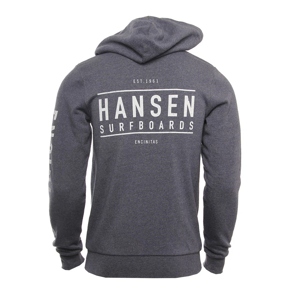 Hansen Mens Sweatshirt Box Corp Zip - Image 6